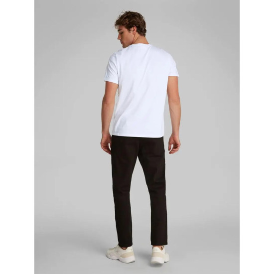 Calvin Klein Ανδρική κοντομάνικη μπλούζα Smooth Solid Crew Neck Logo T-Shirt